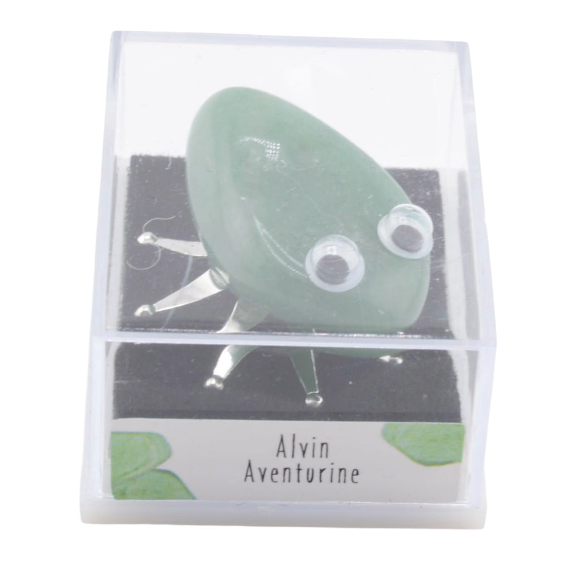 Gem Bug Tumble Stone Fun Creature in Display Case