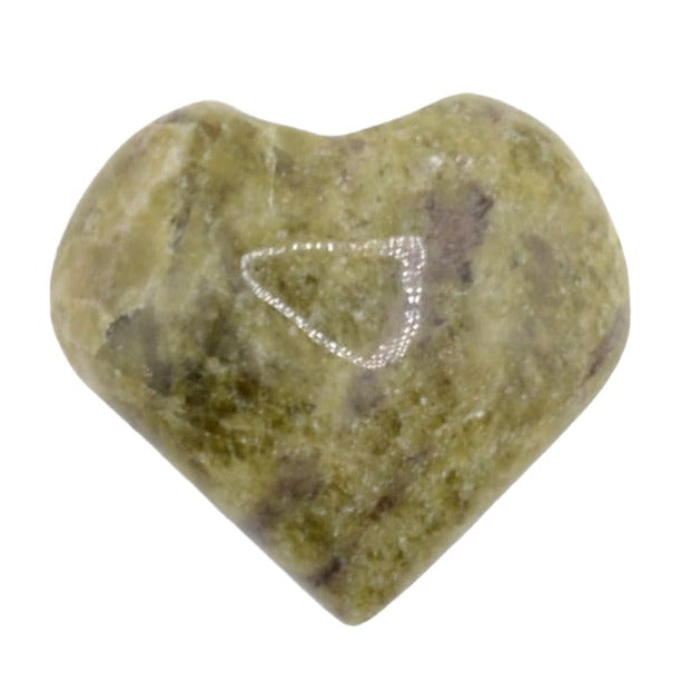 Vesuvianite Heart (25 to 30mm)